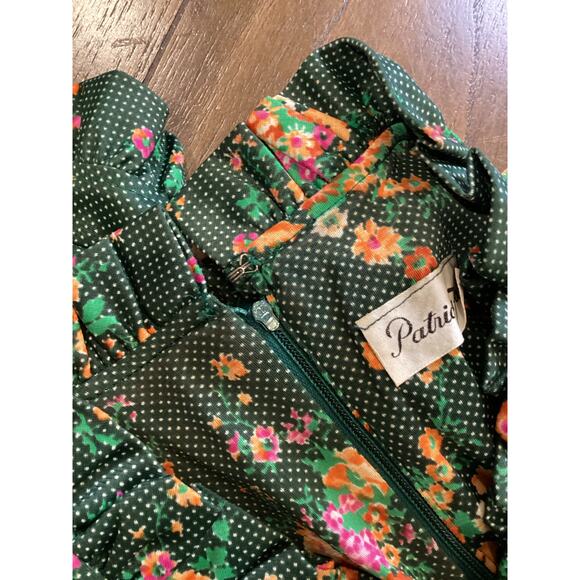 Vintage 60s Patricia Fair Mod Flower Power GoGo 70s flare paneled Mini Dress 7 S - Picture 6 of 14